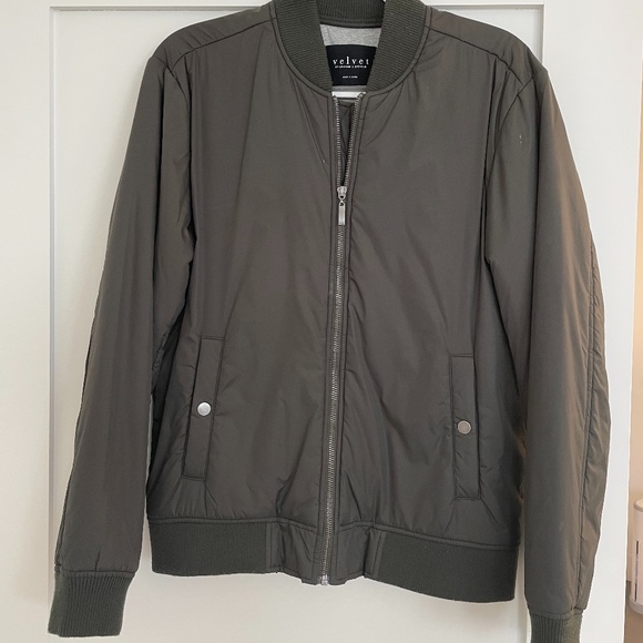 Velvet by Graham & Spencer men’s bomber jacket - Picture 1 of 5